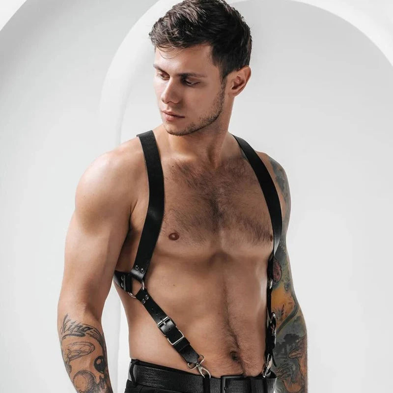 Men's Leather Harness