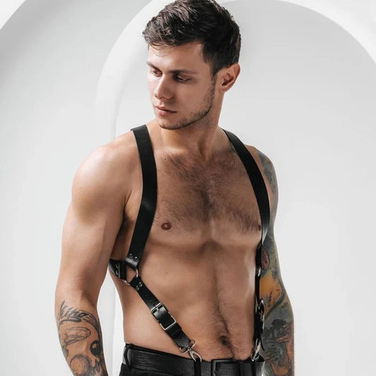 Men's Leather Harness