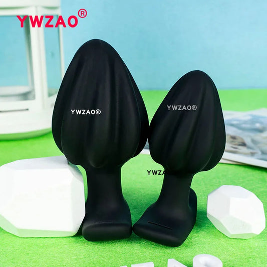 YWZAO Couples Thong Plug Silicone Anal Toy for Men Women