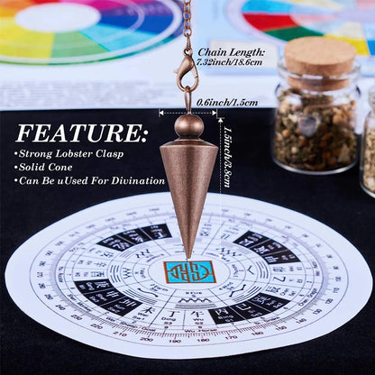 Copper Pendulum for Dowsing Divination