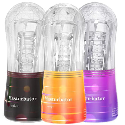 Transparent Male Masturbation Cup