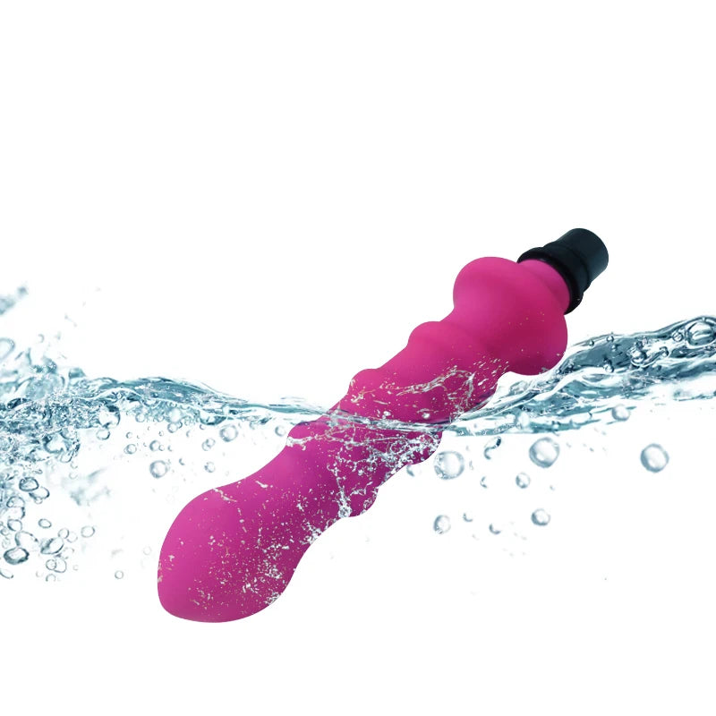 1 Pc Threaded Silicone Fascia Gun Massage Head With 3 Sizes Of Connectors, 12-13mm/15-16mm/18-19mm