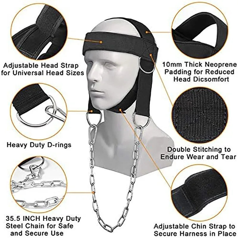 Head Neck Training Head Harness