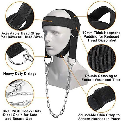 Head Neck Training Head Harness