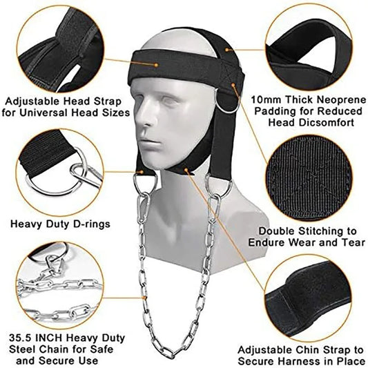Head Neck Training Head Harness