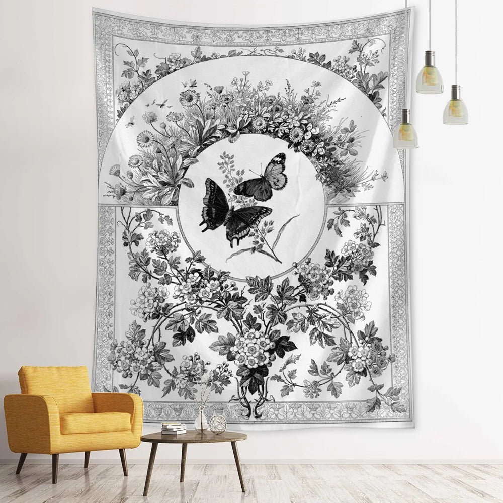 Psychedelic Butterfly Tarot Tapestry