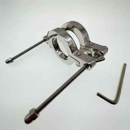 Stainless Steel stimulate Scrotum Ball Stretcher Device