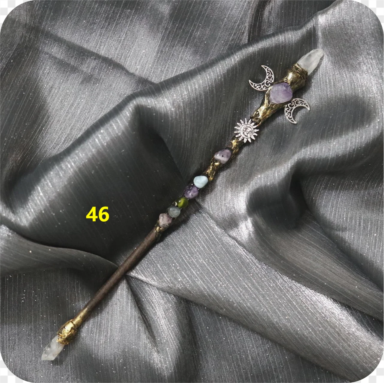 Crystal magic wand