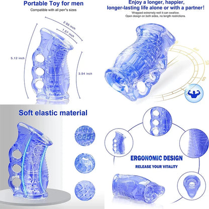 Vaginette Men Automatic Masturbation Strap-Ons
