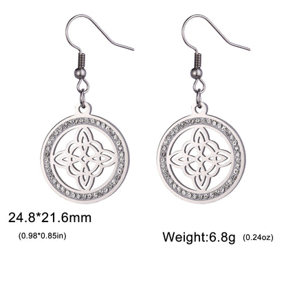 Skyrim Witch Knot Drop Earring