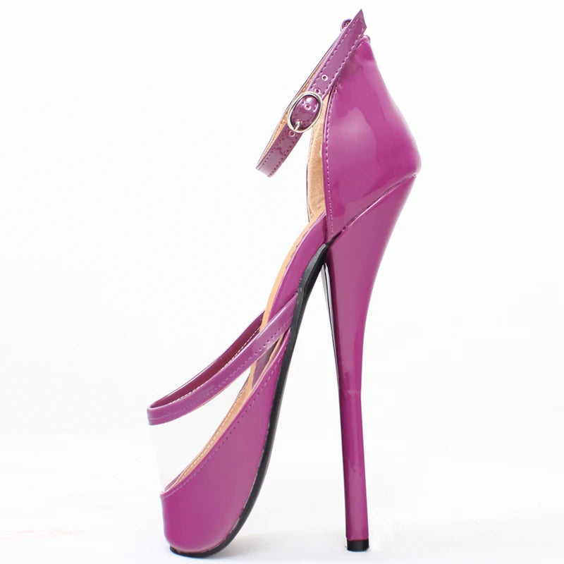 Sexy Fetish 7" High Thin Heel Ballet pumps
