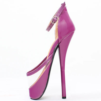 Sexy Fetish 7" High Thin Heel Ballet pumps