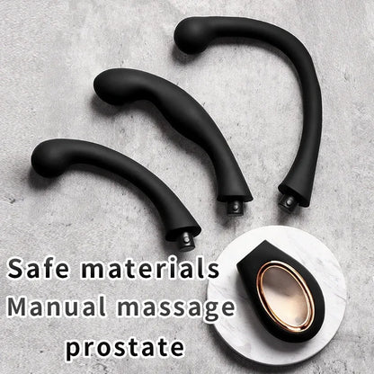 Non-Slip Manual Massager Silicone Anal Sex Toy for Enhanced Pleasure Control Method Manual