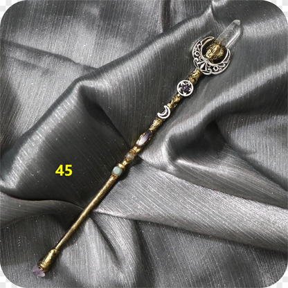 Crystal magic wand
