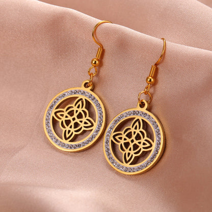 Skyrim Witch Knot Drop Earring