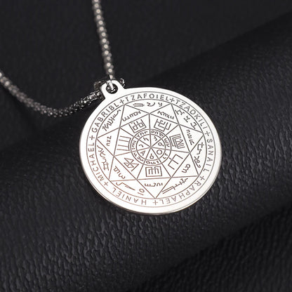 Stainless Steel Pentagram Pendant