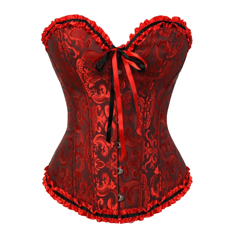 corsets bustiers floral lace tops for women