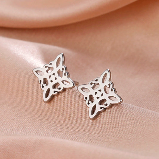 Skyrim Witch Knot Stud Earrings