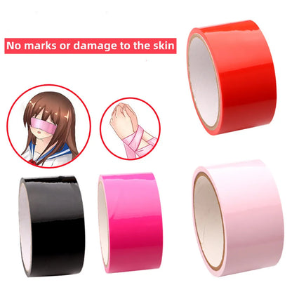 Muti-Color Bondage Tape No Stick