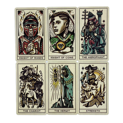 Tattoo Tarot Cards A 78 Deck