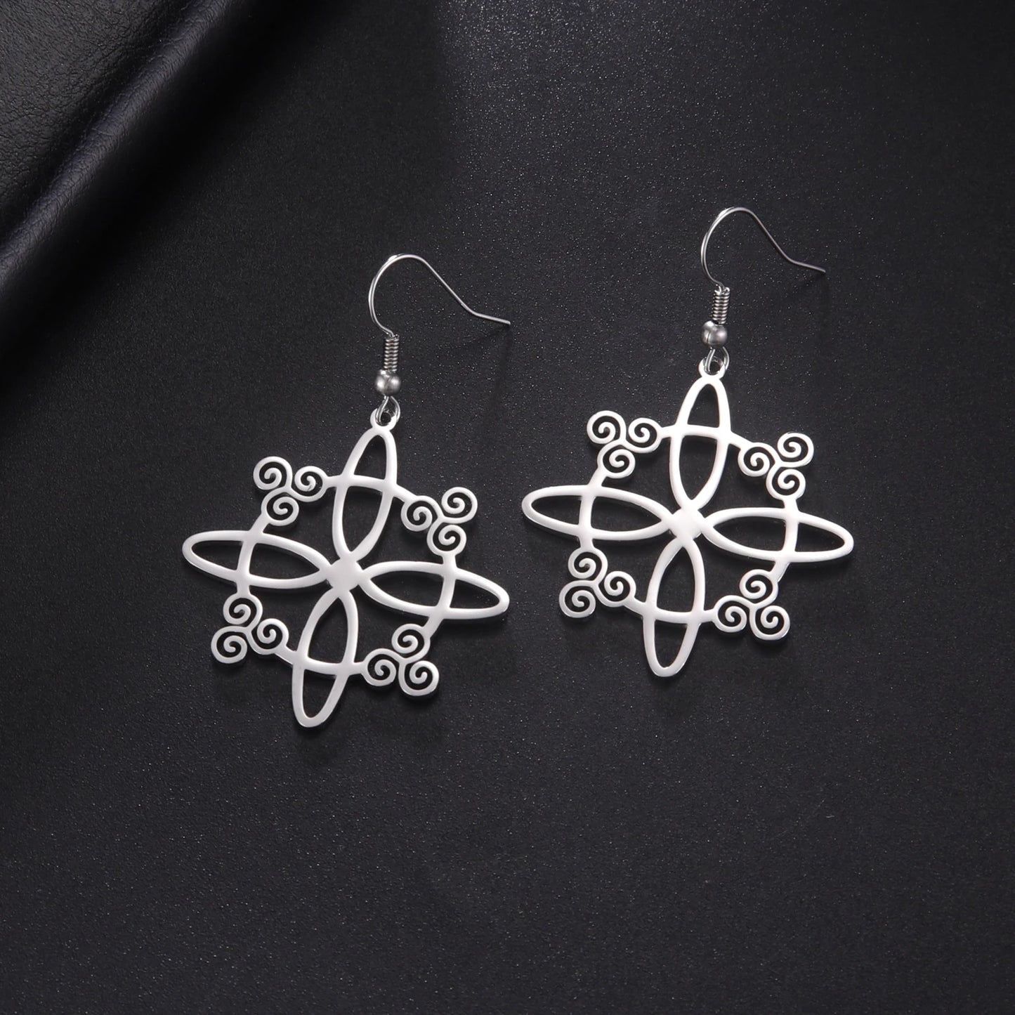 Triquetra Celtics Trinity Knot Earrings