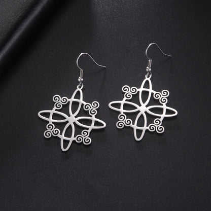 Triquetra Celtics Trinity Knot Earrings