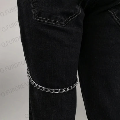 Pentagram Leg Chain Harness