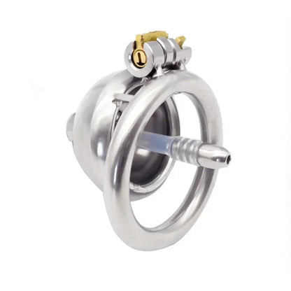 Male Chastity Cage With Stealth Lock Device