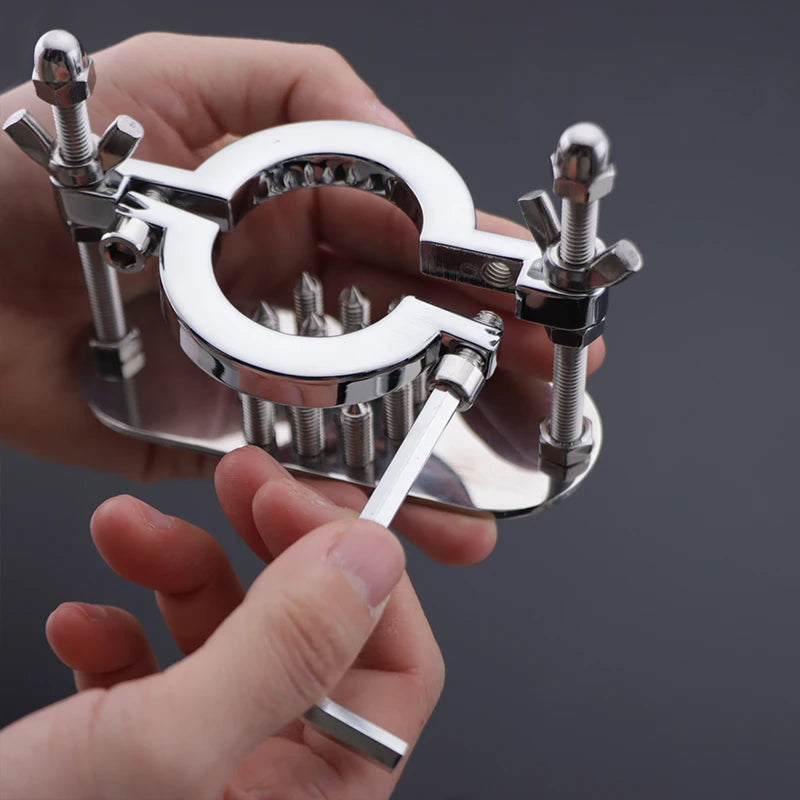 New Design Cock Ring Ball stretcher