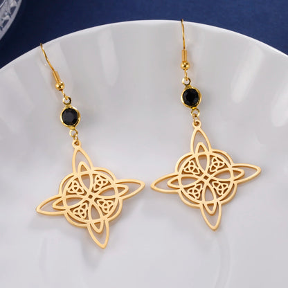 Triquetra Celtics Trinity Knot Earrings
