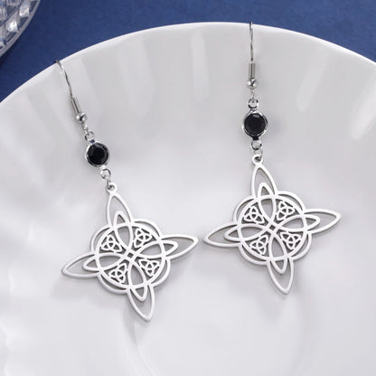 Triquetra Celtics Trinity Knot Earrings