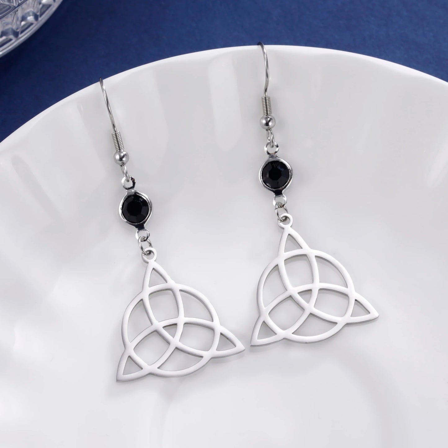 Triquetra Celtics Trinity Knot Earrings