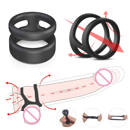Silicone Cock Ring  for Men