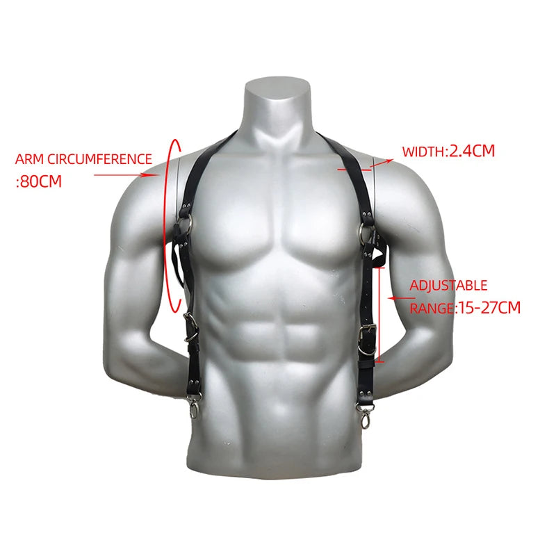 Men's Leather Harness