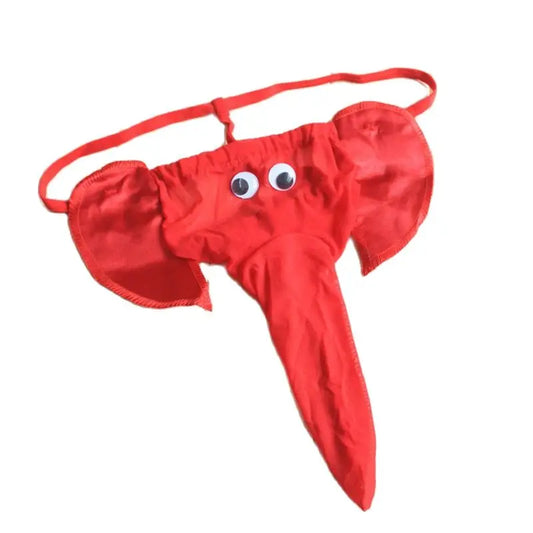 CLEVER-MENMODE Sexy Men Underwear Elephant Bulge Pouch G String