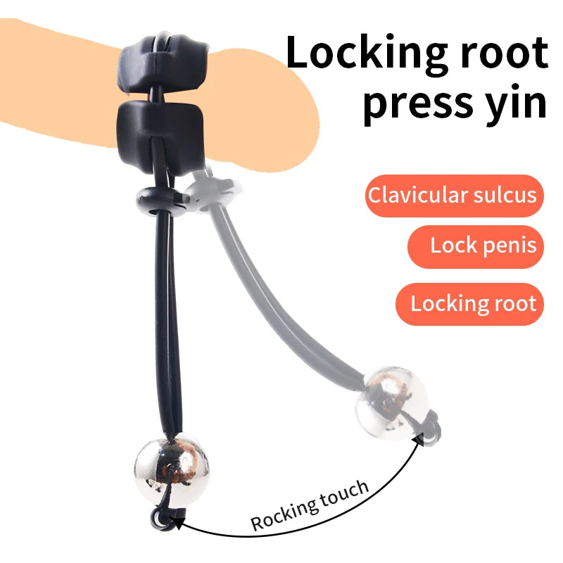 Male Penis Ring Ghost Exerciser