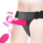 Adjustable Harness Vibrator with 10 Vibration Modes