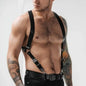 Sexy Men Leather Chest Harness
