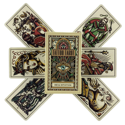 Tattoo Tarot Cards A 78 Deck