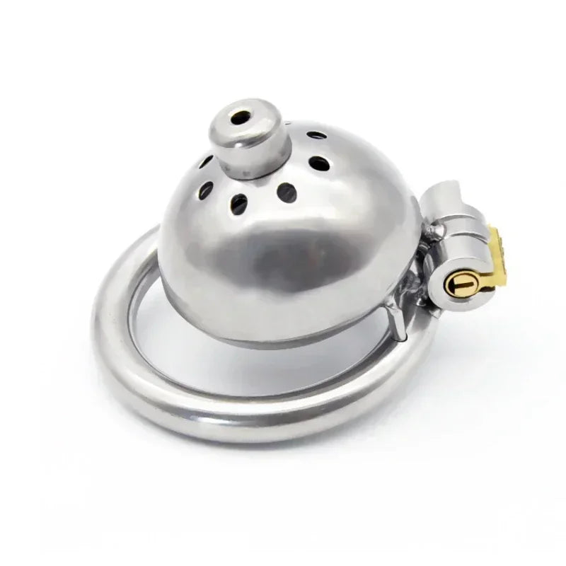 Male Chastity Cage With Stealth Lock Device
