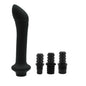 1 Pc Threaded Silicone Fascia Gun Massage Head With 3 Sizes Of Connectors, 12-13mm/15-16mm/18-19mm