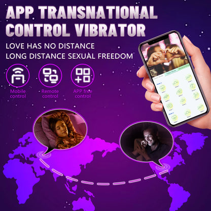 Remote Vibrating Heart-Shape Metal Anal Plug