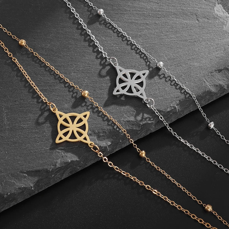 Irish Wiccan Witch Knot Bracelet