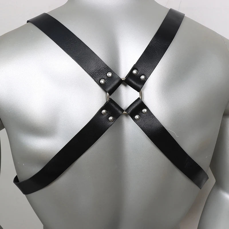 Men's Leather Harness