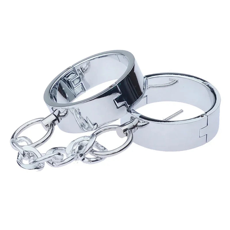 Metal Handcuffs Ankle Cuff Bondage Bracelet
