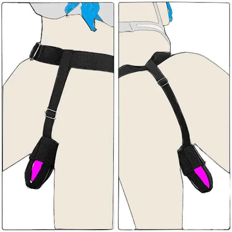 Adjustable Waist Belt Vibrator