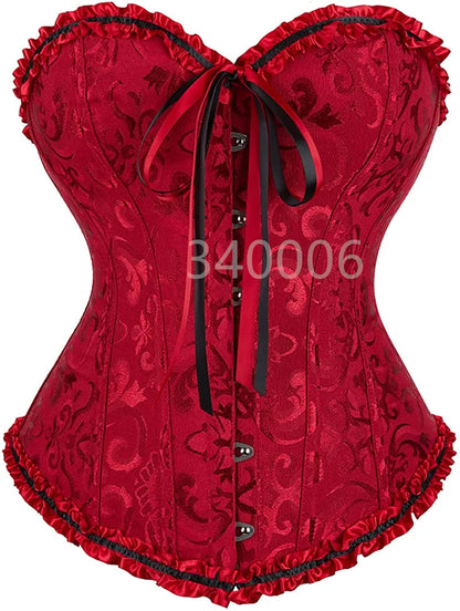 corsets bustiers floral lace tops for women