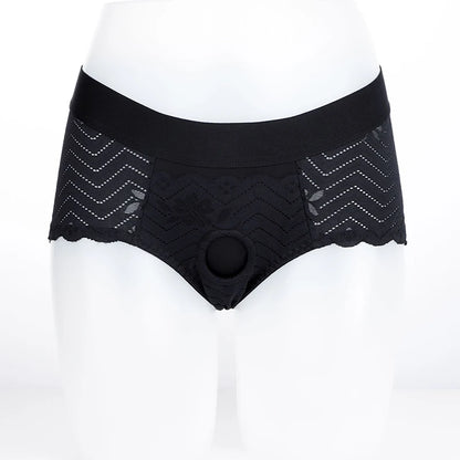 Strap-on Strapless Harness Boxers Briefs for Men