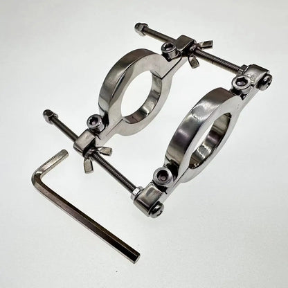 Stainless Steel stimulate Scrotum Ball Stretcher Device
