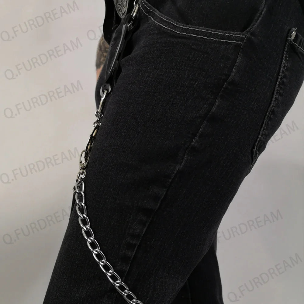 Pentagram Leg Chain Harness